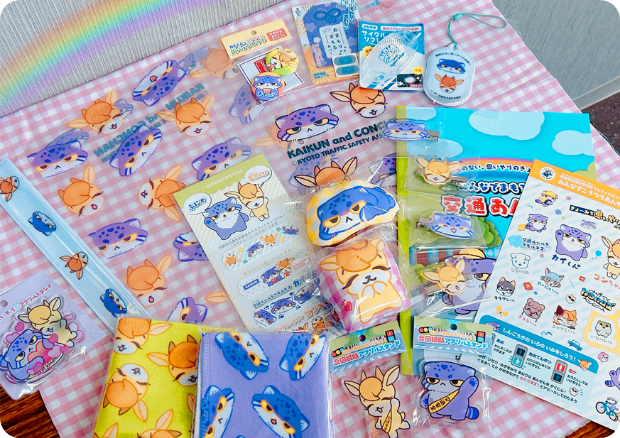 協会マスコットキャラクター等のグッズ販売