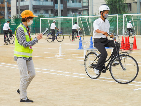 自転車の安全利用事業