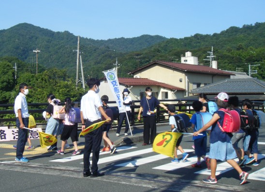 学童の交通安全対策事業