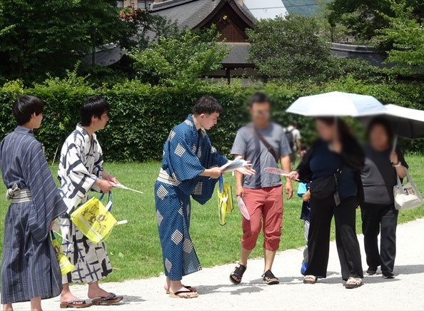 上賀茂神社で夏の交通事故防止府民運動スタート式✨