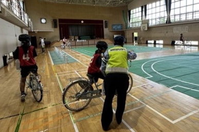 交通安全こども自転車全国大会に向けて練習会！