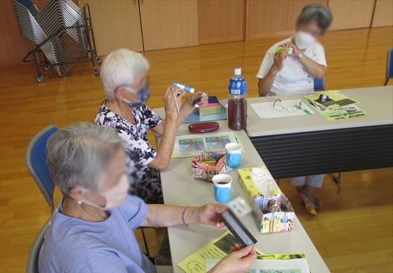 高齢者サロンで交通安全教室✨