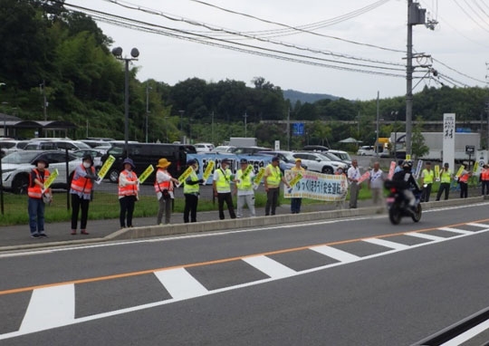 4府県合同で「バイクの日」啓発活動！