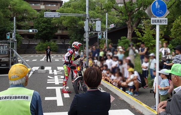 大宮交通公園で秋の全国交通安全運動スタート式を開催！