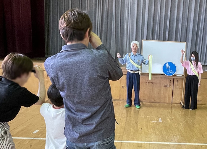 園部保育所のこども達と親子交通安全教室✨