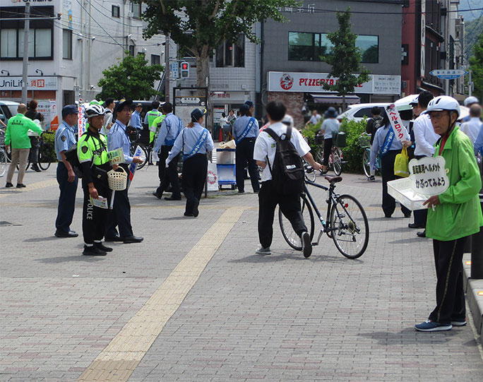 地域の交通安全活動