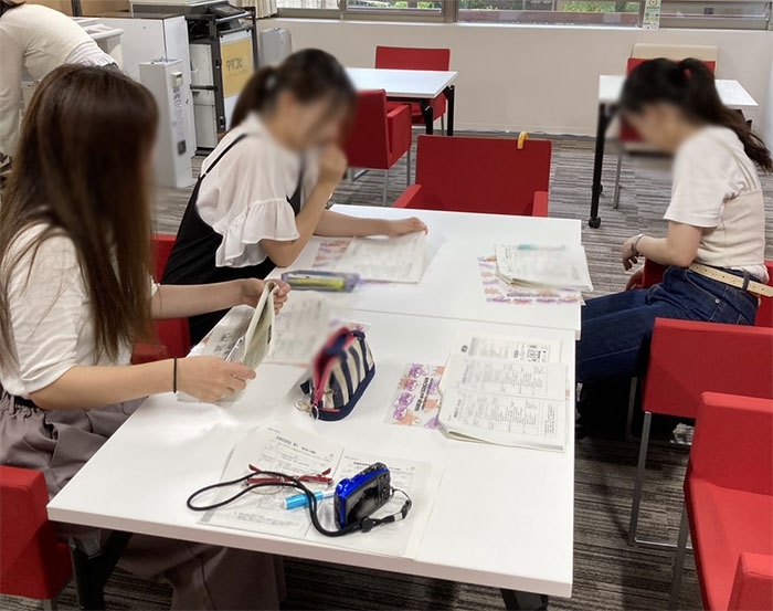 ガーモFrieNDの皆さんに小さなこどもに対する交通安全教育をレクチャー