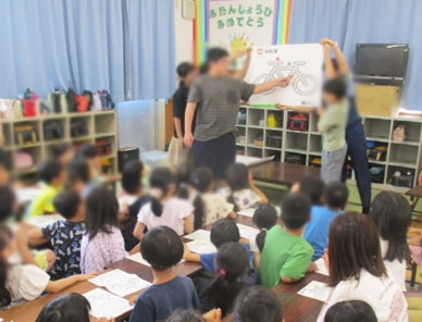 育成学級各所で交通安全教室✨