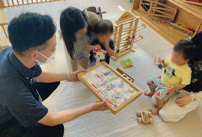 子育て支援施設や児童館でこどもの交通事故防止を呼び掛け