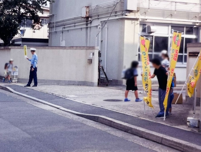 下鴨小・養正小・岩倉南小の通学路で見守り活動✨