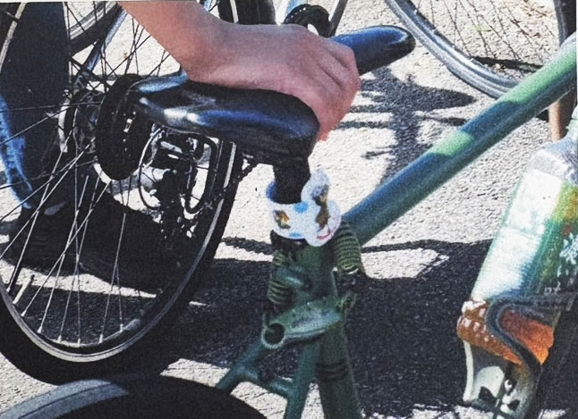 「里の駅 大原」で自転車の交通事故防止を呼び掛け！