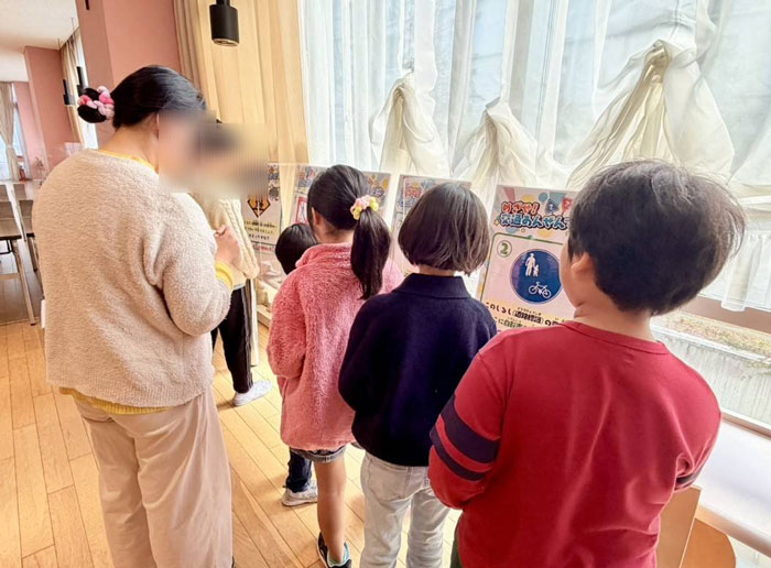 「NDすこやか食堂」で交通安全啓発✨ 「NDすこやか食堂」で交通安全啓発✨