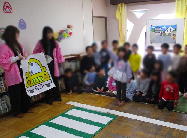 養正保育所で交通安全教室♪