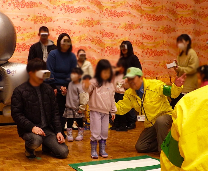 中総合会館で親子交通安全教室✨