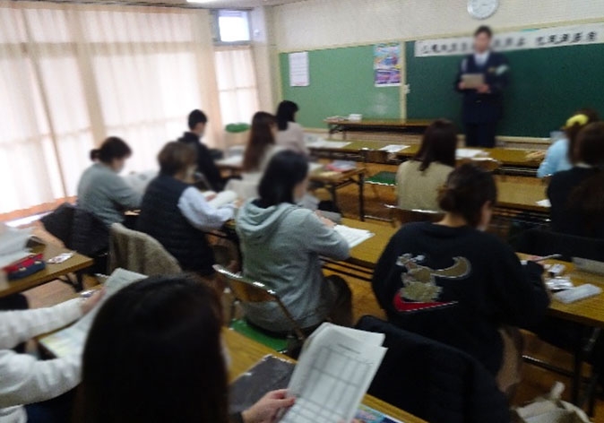 八幡幼児交通事故防止対策連絡会で広報活動