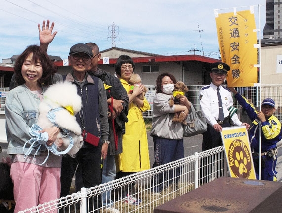 市内2ヶ所で春の全国交通安全運動の前日行事・スタート式を実施！