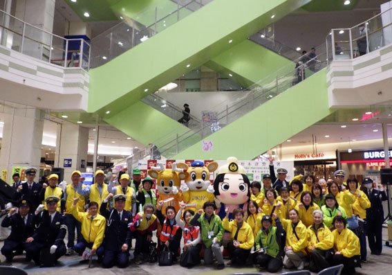 春の全国交通安全運動スタート式「交通安全木津奈良(絆)ラリーで交通事故はゼロ」✨