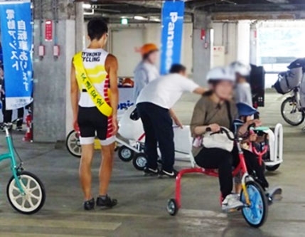 イズミヤ六地蔵店で自転車イベント「Happy cycle day～乗って 走って 学ぼう～」を開催🚲