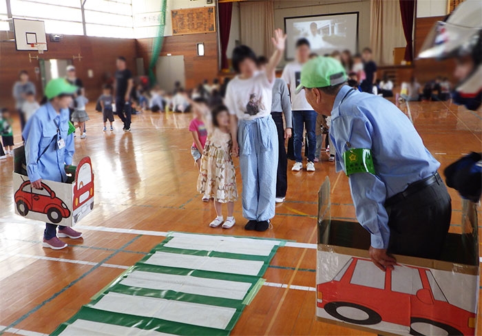 中筋小学校で親子交通安全教室を開催✨