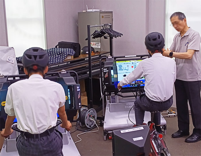 6/4(木)京都地方検察庁様ご依頼 中学生への自転車教室を開催しました✨