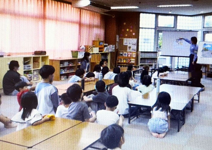 養正児童館で交通安全教室！