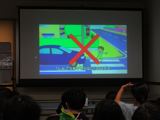 いわたき自動車教習所協力！かえでこども園のこども達と交通安全教室✨