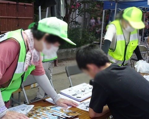 「鷹峯ふれあい祭り」で交通安全ブースを出展✨
