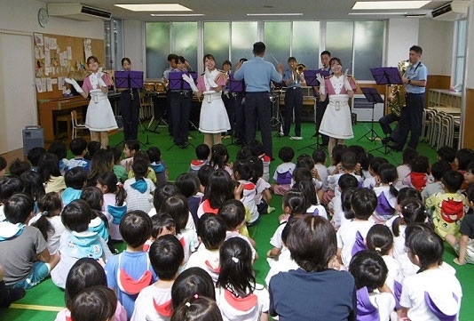 桂東児童館で交通安全教室！