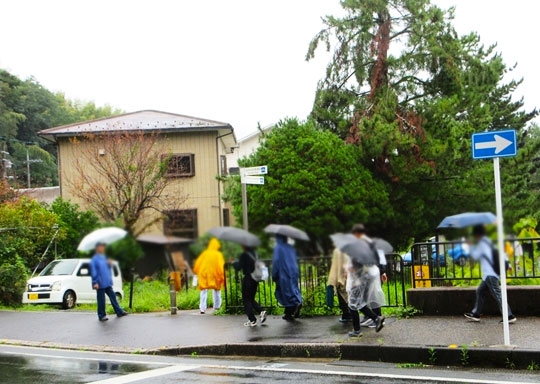 天橋立ツーデーウオークで交通安全保護活動✨