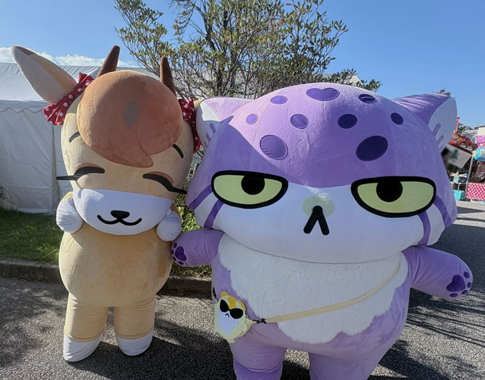 10/18(日)「ご当地キャラ博2026」にカイくん・コンちゃんが参加しました✨
