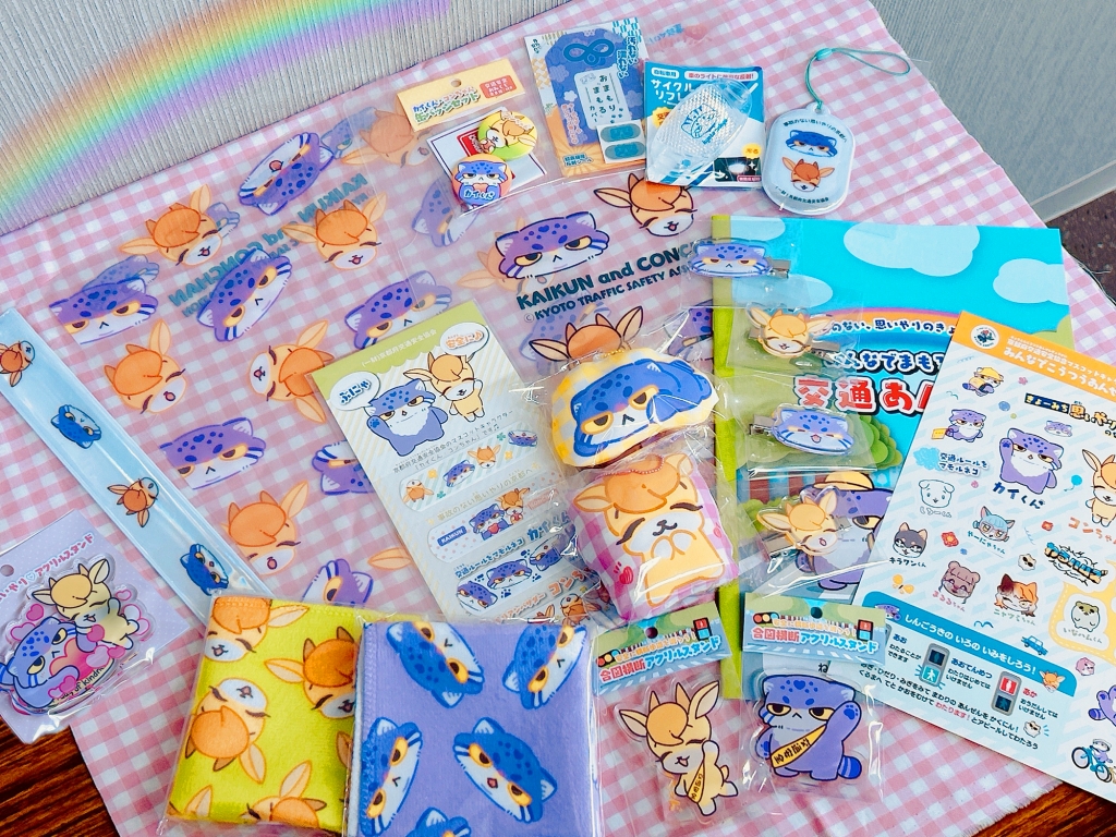 協会マスコットキャラクターのグッズ販売など